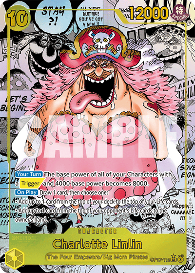 Charlotte Linlin OP17-112 (Parallel 2) The World's Strongest Warriors One Piece Karte