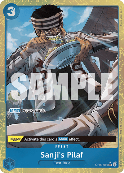 Sanji's Pilaf OP03-056 (Parallel 4) One Piece Card The Best One Piece Karte
