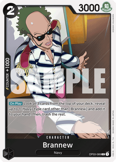 Brannew OP03-089_r2 One Piece Card The Best One Piece Karte