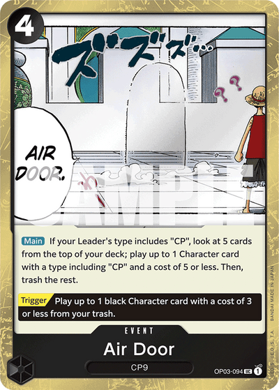 Air Door OP03-094 (Parallel 2) One Piece Card The Best One Piece Karte