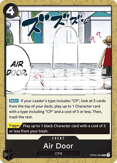 Air Door OP03-094_r1 One Piece Card The Best One Piece Karte