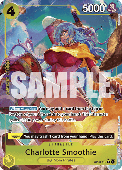 Charlotte Smoothie OP03-110 (Parallel 4) One Piece Card The Best One Piece Karte