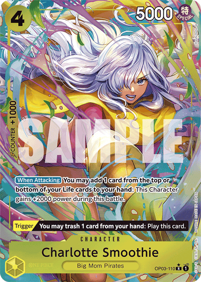 Charlotte Smoothie OP03-110 (Parallel 5) One Piece Card The Best One Piece Karte