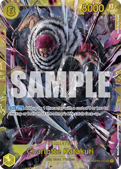 Charlotte Katakuri OP03-123_r1 One Piece Card The Best One Piece Karte