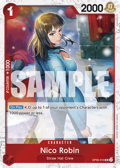 Nico Robin OP05-010 (Parallel 2) One Piece Card The Best One Piece Karte