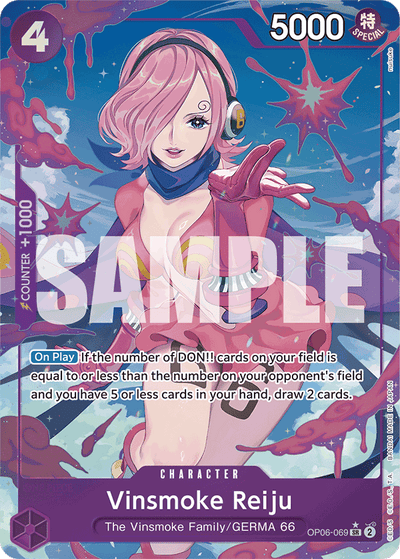 Vinsmoke Reiju OP06-069 (Parallel 4) One Piece Card The Best One Piece Karte