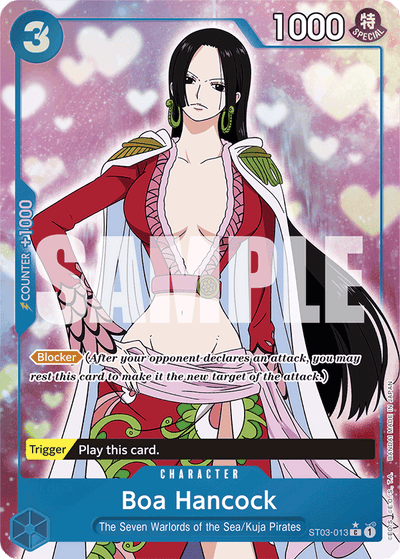 Boa Hancock ST03-013 (Parallel 3) One Piece Card The Best One Piece Karte