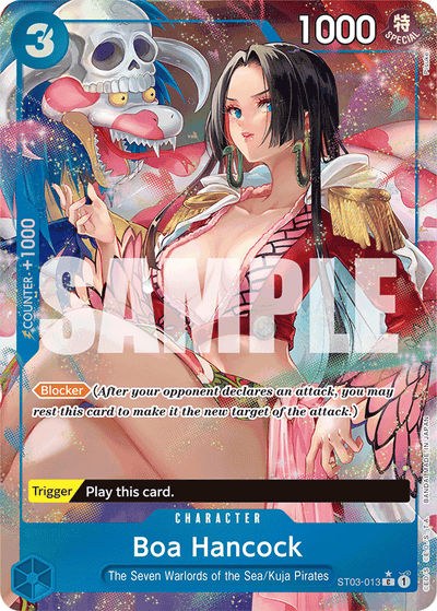 Boa Hancock ST03-013 (Parallel 4) One Piece Card The Best One Piece Karte