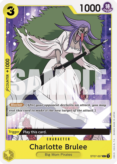 Charlotte Brulee ST07-007_r1 One Piece Card The Best One Piece Karte