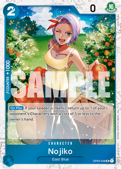 Nojiko OP03-048 (Parallel 1) One Piece Card The Best Vol. 2 One Piece Karte