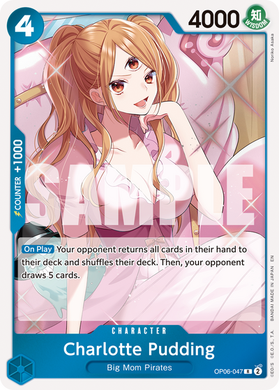 Charlotte Pudding OP06-047_r1 One Piece Card The Best Vol. 2 One Piece Karte