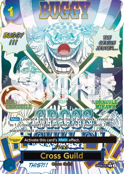 Cross Guild OP09-057 (Parallel 2) One Piece Card The Best Vol. 2 One Piece Karte