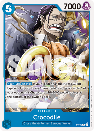 Crocodile P-082_r1 One Piece Card The Best Vol. 2 One Piece Karte