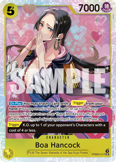 Boa Hancock PRB02-017 One Piece Card The Best Vol. 2 One Piece Karte