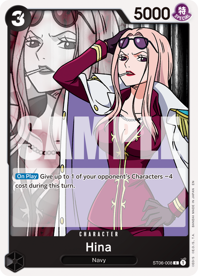 Hina ST06-008_r1 One Piece Card The Best Vol. 2 One Piece Karte