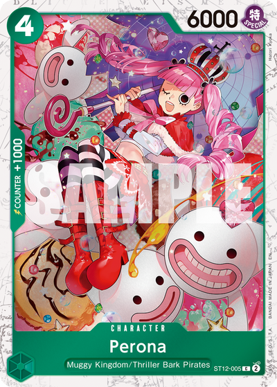 Perona ST12-005 (Parallel 1) One Piece Card The Best Vol. 2 One Piece Karte