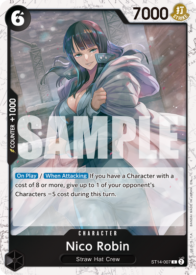 Nico Robin ST14-007 (Parallel 1) One Piece Card The Best Vol. 2 One Piece Karte