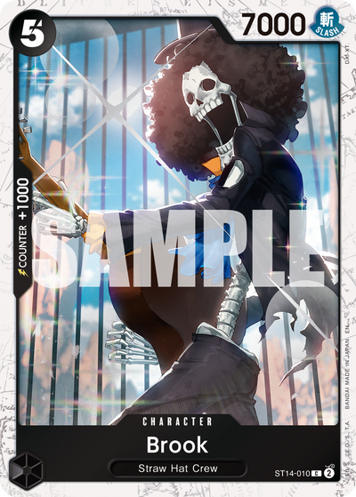 Brook ST14-010 (Parallel 1) One Piece Card The Best Vol. 2 One Piece Karte