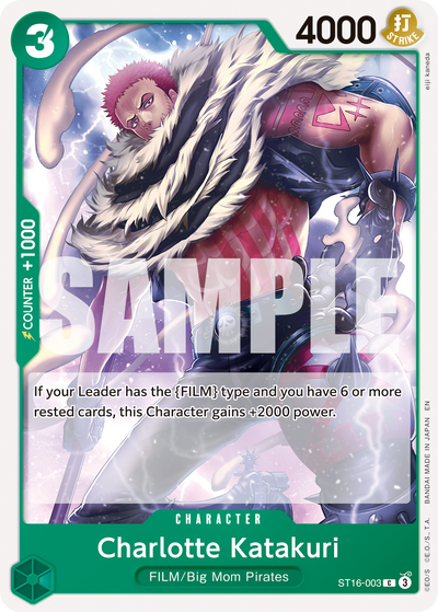 Charlotte Katakuri ST16-003_r1 One Piece Card The Best Vol. 2 One Piece Karte