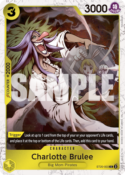 Charlotte Brulee ST20-003 (Parallel 1) One Piece Card The Best Vol. 2 One Piece Karte
