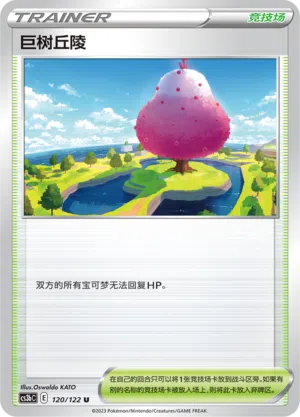 Hügel des Dyna-Baums 120/122 Ancient Martial Arts: Torrent Pokémon Karte