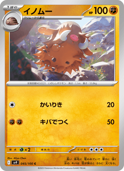 Keifel 045/100 Battle Partners Pokémon Karte