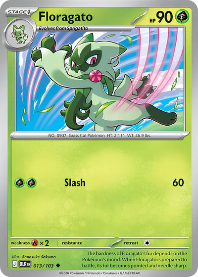 Feliospa 013/103 Delta-Herrschaft Pokémon Karte