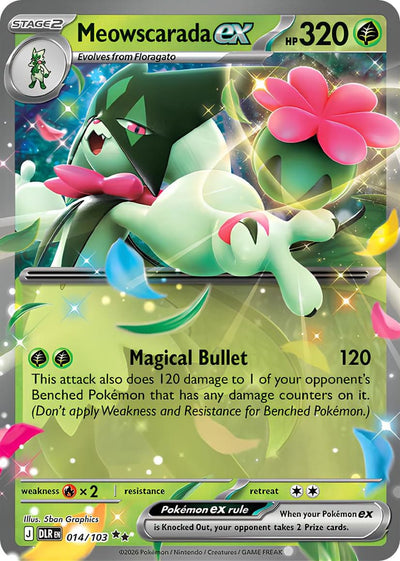 Maskagato-ex 014/103 Delta-Herrschaft Pokémon Karte