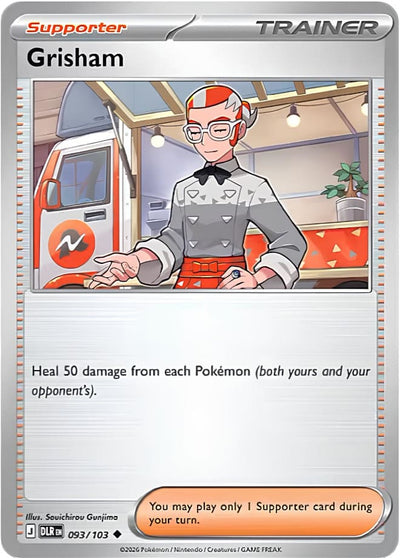 Gris 093/103 Delta-Herrschaft Pokémon Karte