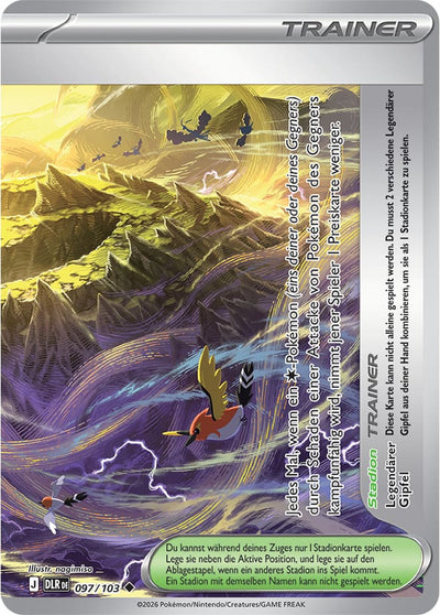 Legendärer Gipfel 097/103 Delta-Herrschaft Pokémon Karte