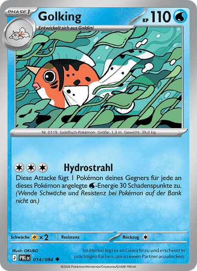 Golking 014/084 Dunkelnacht Pokémon Karte