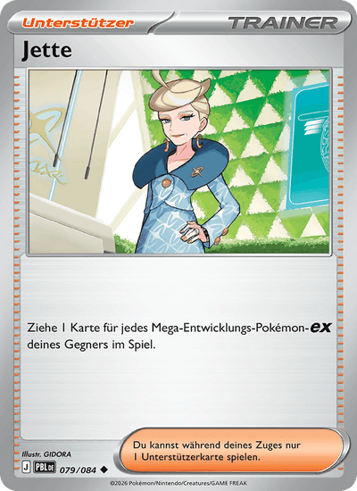 Jette 079/084 Dunkelnacht Pokémon Karte