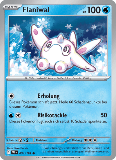 Flaniwal 054/193 Entwicklungen in Paldea Pokémon Karte