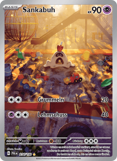 Sankabuh 214/193 Entwicklungen in Paldea Pokémon Karte