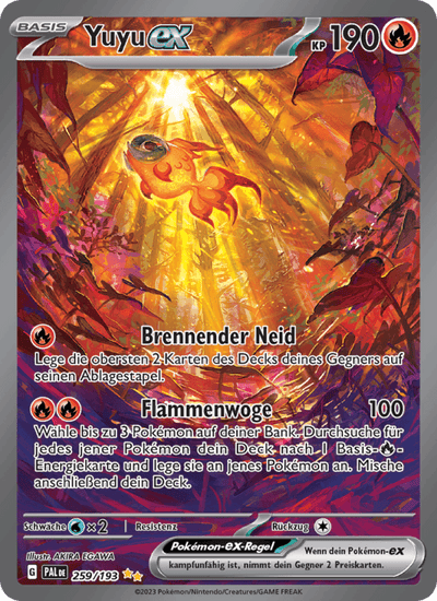 Yuyu-ex 259/193 Entwicklungen in Paldea Pokémon Karte
