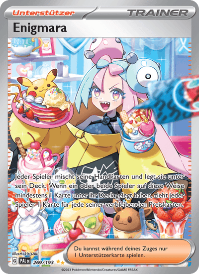 Enigmara 269/193 Entwicklungen in Paldea Pokémon Karte