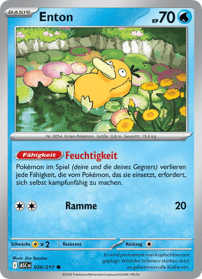 Enton 039/217 Erhabene Helden Pokémon Karte