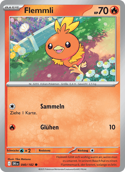Flemmli 040/182 Ewige Rivalen Pokémon Karte
