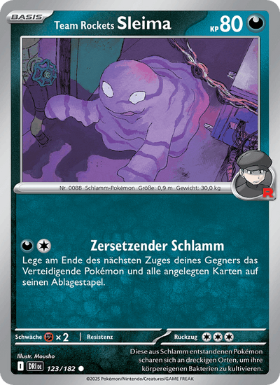Team Rockets Sleima 123/182 Ewige Rivalen Pokémon Karte
