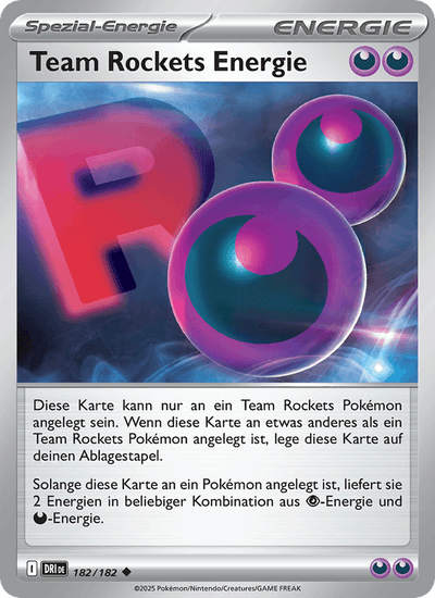 Team Rockets Energie 182/182 Ewige Rivalen Pokémon Karte