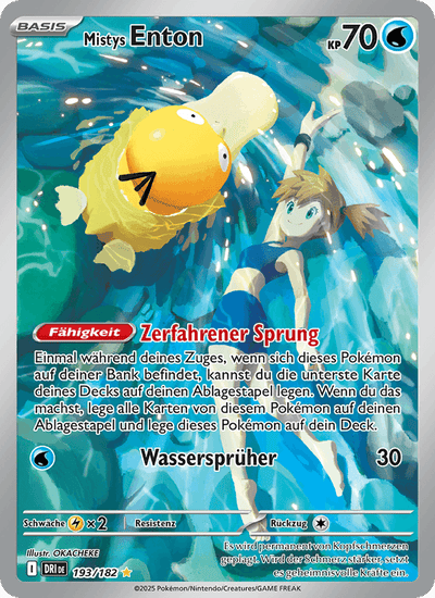 Mistys Enton 193/182 Ewige Rivalen Pokémon Karte