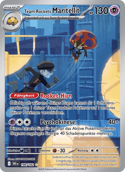 Team Rockets Maritellit 198/182 Ewige Rivalen Pokémon Karte