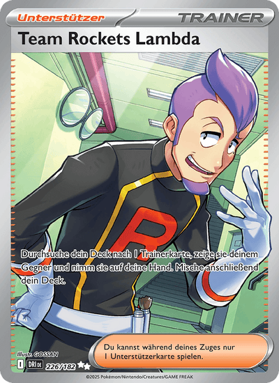 Team Rockets Lambda 226/182 Ewige Rivalen Pokémon Karte