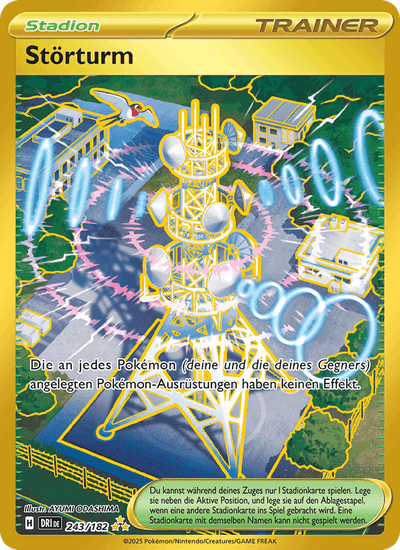 Störturm 243/182 Ewige Rivalen Pokémon Karte