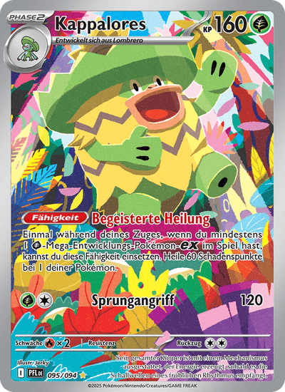 Kappalores 095/094 Fatale Flammen Pokémon Karte
