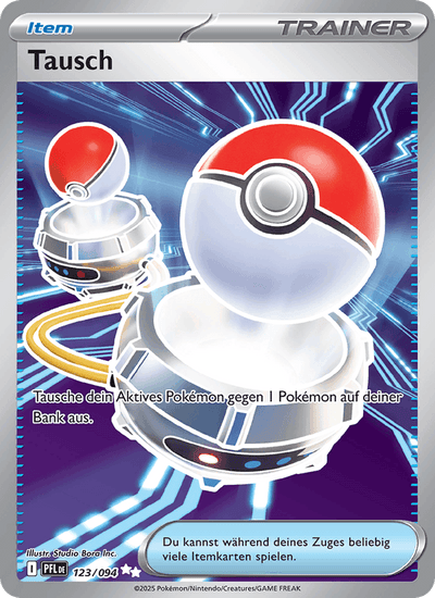 Tausch 123/094 Fatale Flammen Pokémon Karte