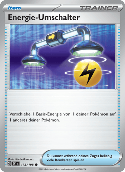 Energie-Umschalter 173/198 Karmesin & Purpur Pokémon Karte