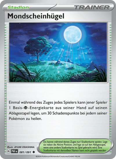 Mondscheinhügel 081/091 Paldeas Schicksale Pokémon Karte