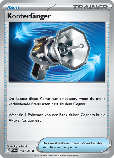 Konterfänger 160/182 Paradoxrift Pokémon Karte