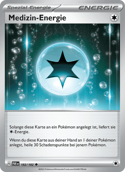 Medizin-Energie 182/182 Paradoxrift Pokémon Karte
